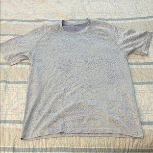 Lululemon Men's Gray Athletic Shirt